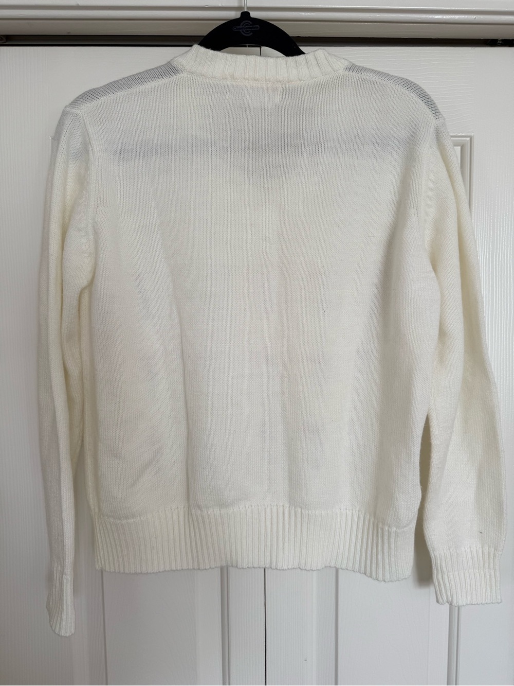 Vintage Golf Flag Sweater Country Club Prep V Neck Golfcore Fall Knit - Picture 7 of 8